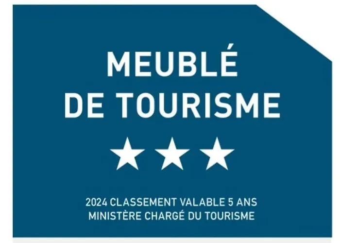 Appartement Cosy T2, Meublé De Tourisme 3 étoiles, Parking Fermé , 2vélos, Wi-fi *